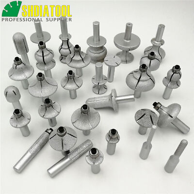 1pc Vacuum Brazed Diamond Router Bits with 1 2quot; Shank Router Cutter for Stone $37.99
