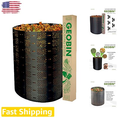 #ad Durable Outdoor Composter with 4 Feet Expandable Capacity Eco Friendly Option $71.99