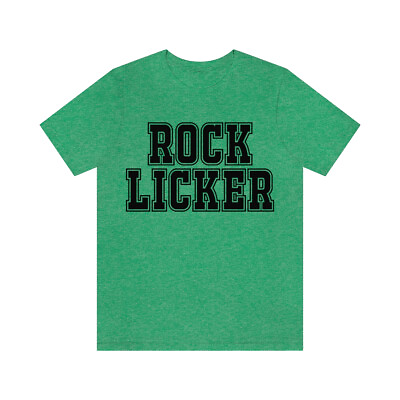 #ad Rock Licker Funny T Shirt Rockhound Shirt Geology Shirt Rock Collector $17.49