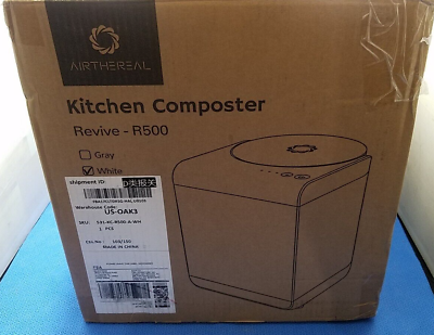 #ad #ad Airthereal Revive Electric Kitchen Composter 2.5L White $199.99