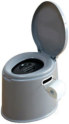 #ad Portable Travel Toilet Camping Hiking Non Electric Waterless Composting Commode $48.12