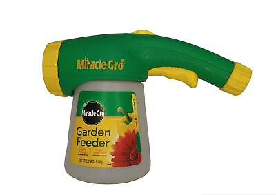 Miracle Grow Garden Feeder 3 Spray Patterns Trigger With Lock $35.99