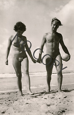 #ad Foto Kunst Aktfoto Mann amp; Frau nackt nude man woman art ca. 1960. X92 EUR 99.00