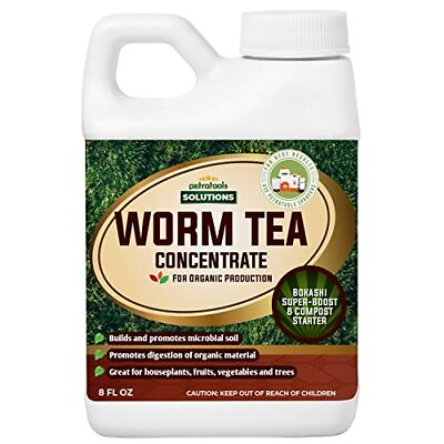 #ad Worm Tea for Gardening Soil Worm Tea Fertilizer Liquid Worm Castings $18.47