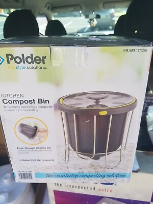 InHome Composting Bins Kitchen Composter Flexible Silicone Bucket Inverts For No $69.00