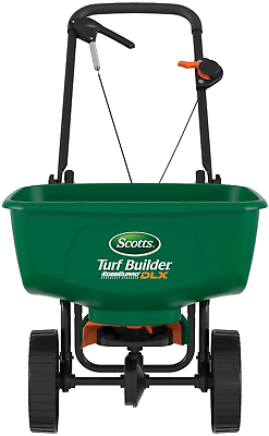#ad Scotts Turf Builder Edgeguard DLX Broadcast Spreader Holds up to 15000 Sq. Ft $110.99