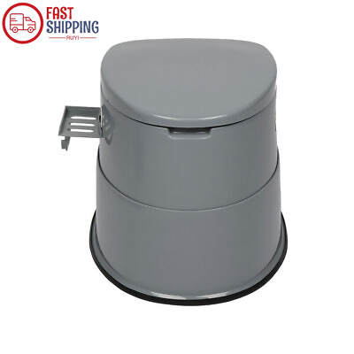 #ad Hot Sell New Portable Outdoor Toilet with Non slip Mat for Travel Camping Hiking $46.69