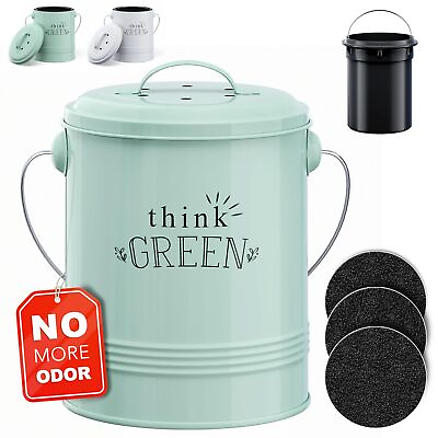 #ad #ad Compost Bin for Kitchen Counter Countertop Composter Bucket with Extra Smell A $38.57