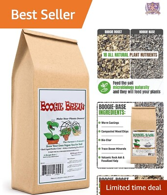 #ad Organic Compost Tea 3lb Makes 50 Gallons Enhanced Root Development $75.97