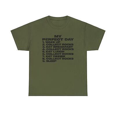 #ad #ad Rock Collector Geology Geologist Shirt Gifts Tshirt Tee Crew Neck Men Unisex $22.79