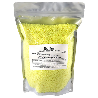 #ad #ad Sulfur Bag 4lb Organic Plant Fertilizer Garden Planting Soil Food for Vegetable $37.67
