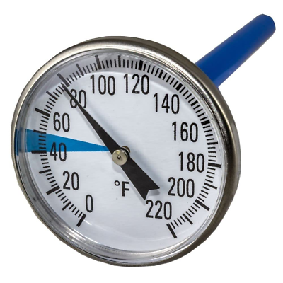 #ad Premium Stainless Steel Soil Thermometer for Backyard Composting 1.5 Inch 5” $26.86