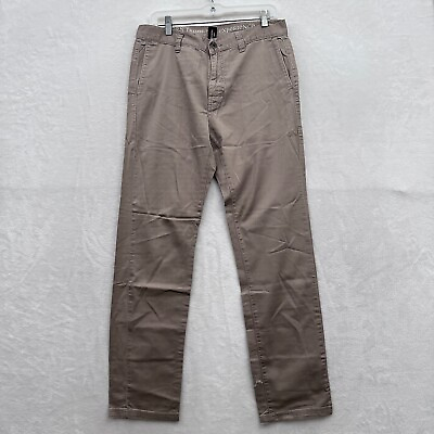 #ad Prana Chino Pants Mens 32x30 Beige Table Rock Organic Cotton Stretch Outdoor $29.95
