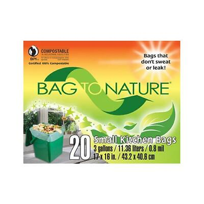 Compost Kitchen Bag 3 Gal. 20 Ct. $9.97