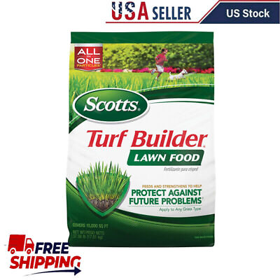 #ad Lawn Fertilizer improves absorb water amp; nutrients 37.5 lbs. 15000 sq.ft Garden $57.86