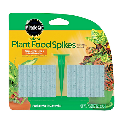 #ad #ad Miracle Gro Indoor Plant Food 48 Spikes Fertilizer Spikes 2.2 Ounce $7.66