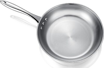 #ad #ad Ozeri Stainless Steel Earth Frying Pan Restaurant Edition 3 SIZE OPTIONS $21.88