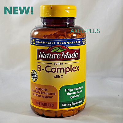 #ad Nature Made Super B Complex with Vitamin C amp; Folic Acid 460 tablets $24.45