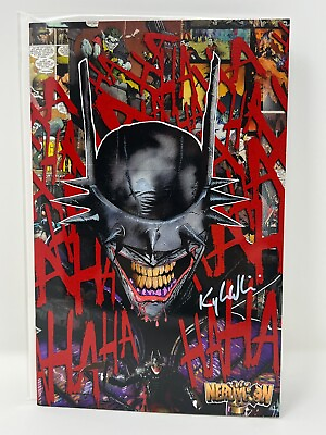 Kyle Willis Collage Compendium Batman Who Laughs LTD 25 PRINT Signed w COA $79.99
