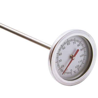 #ad #ad Soil Temperature Thermometer Stainless Steel Long Stem Compost Soil Thermometer $24.20