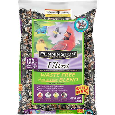 #ad Ultra Nuts amp; Fruit Waste Free Wild Bird Food and Seed 6 lb. Bag $16.22