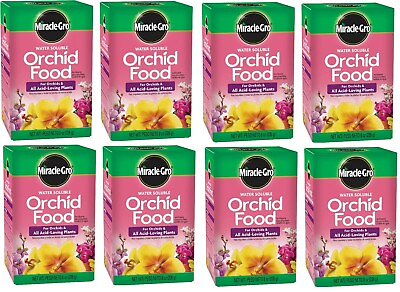 #ad #ad Miracle Gro 1001991 8 oz Water Soluble Orchid Food Fertilizer Pack of 8 $66.90