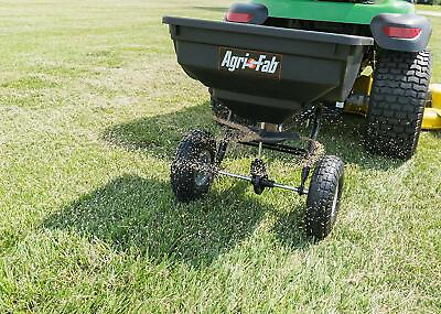Tow Fertilizer Spreader Pull Behind Seeder Lawn Grass Seed Garden Yard Ice Melt $220.97