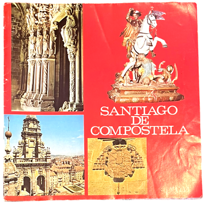 #ad SANTIAGO DE COMPOSTELA Spain Tour Guide Information Book Pamphlet 1975 VTG $7.99