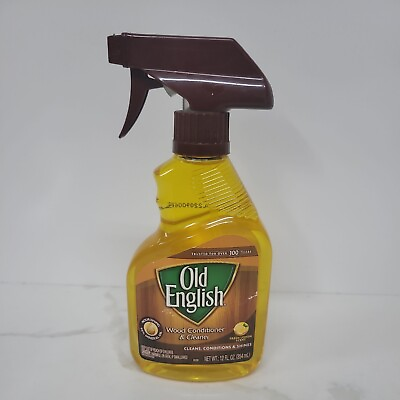 Old English Lemon Oil CONDITIONER PROTECT amp; POLISH Wood Furniture 12oz Spray. $14.95