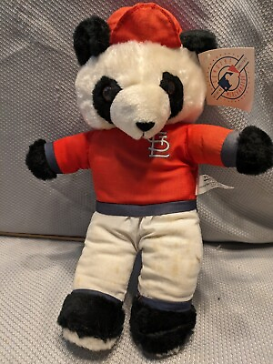 #ad #ad St. Louis Cardinals Vintage Play By Play Plush Bear Animal 12quot; Collectable $10.99