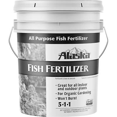 #ad Fish Emulsion Plant Food 5 1 1 Fertilizer 5 gal for Vegetable and Flower Gardens $176.80