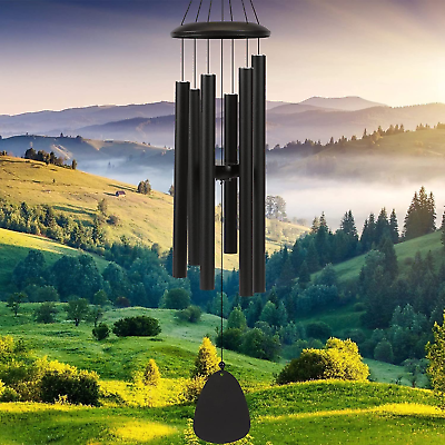 Wind Chimes Outdoor Large Decor Deep Tone Soothing Melodic Tones Windchimes Wi $47.28