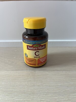 #ad Nature Made Vitamin C 500 mg 100 Caplets Immune System Support EXP 1 25 $9.99