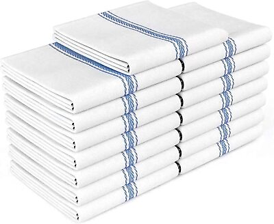 Zeppoli Classic Kitchen Towels 15 Pack 100% Natural Cotton Dish Towels 14quot; x 25quot; $16.99