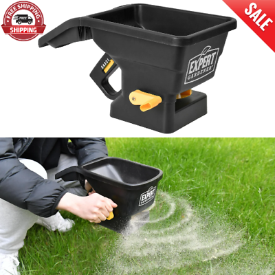 #ad #ad Seed Fertilizer Handheld Salt Spreader Garden Hand Tools Lawn Yard 1100 Sq Ft $24.70