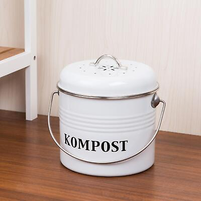 #ad Compost Bin Odor Filtration Compost Caddy Bin Indoor for Food Waste with Lid $46.66