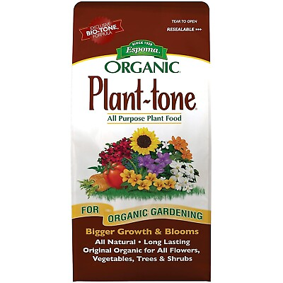 #ad Espoma Organic Plant tone All Purpose Organic Fertilizer 4 lbs $17.99