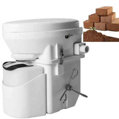 #ad NEW NATURE#x27;S HEAD COMPOSTING TOILET RV BOAT CABIN OFF GRID $824.98