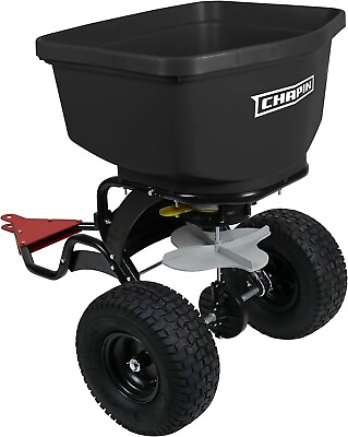 #ad Chapin 8622B 150 Pound Tow and Pull Behind Spreader with Auto Stop Dual Impeller $279.00