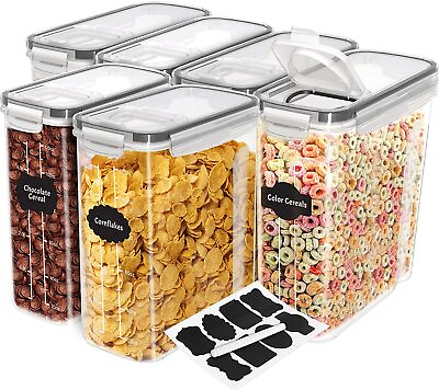 Utopia Kitchen Cereal Containers Storage Food Containers amp; Cereal Dispenser $27.99