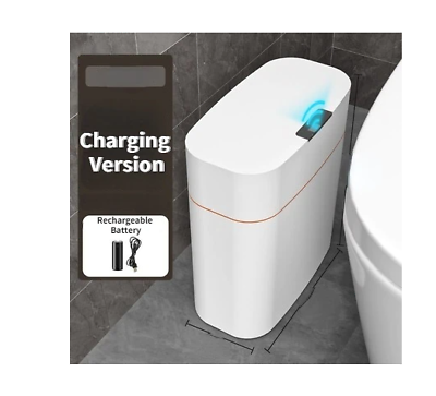 Automatic Intelligent Smart Trash Can Sensor Kitchen Bin Lid Household Bedroom $36.55