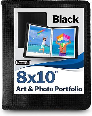 #ad Portafolio De Albumes De Fotos De 8 X 10 Negro Album De Fotos De 8 X 10... $18.59