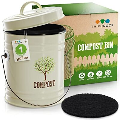 Third Rock Compost Bin Kitchen – 1.0 Gallon $22.99