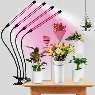 LED Grow Lights Indoor Plants Hydroponics Full Spectrum Plant Growing Lamp Light $23.39