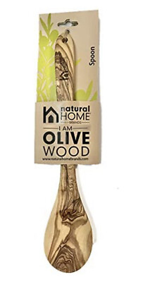 NATURAL HOME Olive Wood Spoon 1 EA $15.00