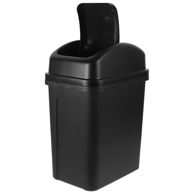 #ad Shake Lid Trash Can Outdoor Bin Garbage For Kitchen Screw Cap Trashcan $20.51