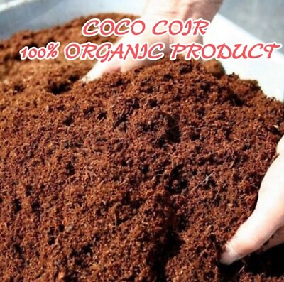#ad COCO COIR COCO PEAT 100% NATURAL ORGANIC COMPOST HYDROPONIC GROWING MEDIA $34.99