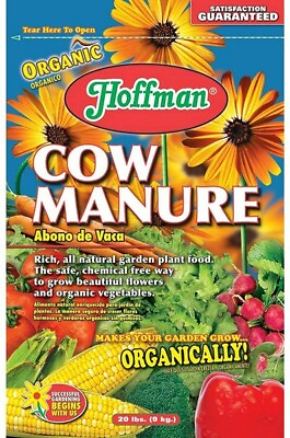 Hoffman HOF21045 20# Organic Compost and Manure 1 1 1 20lbs $25.23