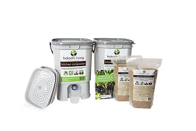 #ad #ad Premium Bokashi Composting Starter Kit Includes 2 Bokashi Bins 4.4 lbs of B... $149.99