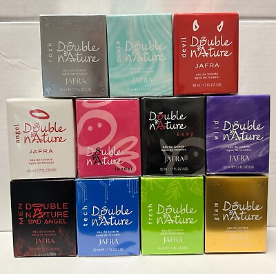 #ad Jafra Double Nature Eau De Toilette Collection 1.7oz Select Your Favorite $21.98